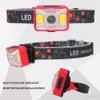 Rechargeable LED Head lamps 5 Lighting Modes Headlamp Working Lamp Red light And white light For outdoor activities at night