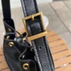 Designer Bags Shopping Handbags Lady Half Moon Underarm Handbag Fashion Crossbody Shoulder Bag Black