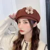 Berets Sboy Hat Beret For Women Fashionable Caps All-Match Stylish Girl Dress Up Slouchy Painter Party