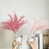 Fiori decorativi 2 pezzi Fiore di simulazione Nebbia densa Foglia di bambù Parti di erba Arredamento per la casa Decorazione Bouquet da sposa a mano Botanica Parete