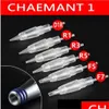 Permanente make -up naalden tips semipermanent schroefnaald voor schoonheidstatoeage levering met hoogwaardige chaemant hine cartridge 1R 3R dh5m8