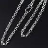 Kedjor vintage thail￤ndsk silver S925 sterling smycken m￤n o-ord halsband