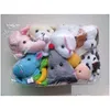 Puppets Cartoon Animals Finger Puppet Kids Toy Panda Hippo Rabbit Early Education Plush Bear Frog Parentchild Interaction Tell Story Dhfza