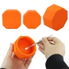 Storage Bottles 1pc Silicone Wax Container Transparent Cloud Non Sitck Oil Concentrate Sotrage Jar With 1 Carving Tool