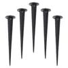 Plugue de alumínio de pico moído Stakes Spikes Lights Substituição Acessórios para Spotflel Acessórios Jardim Espacras Solar reforçadas de Garden Outdoor