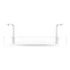 Hooks Cable DeskManagement Organizer Tray Cord Wire Rack Metal Holder Basket Box Desktop Keeper Shelf Storage Power Clips Router Table