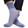 Men's Socks Formal Dress For Mens Business Gift Wedding Sexy Jacquard Quality Brand Male Long Sock Soft Breathable