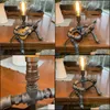 Lampes de table de style steampunk lampe de style steampunk guitariste r￩tro robot drop lumi￨res de livraison ￩clairage int￩rieur dhqzn