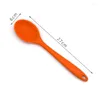 Bakningsverktyg Matkvalitet Silikonsked Scoop Multicolor Large Size Spoons Creative Cookie Pastry Mixer Butter Wholesale