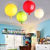 Plafondlampen moderne eenvoudige kinderkamer jongens en meisjes slaapkamer amusement kleuterklasse vrijetijdsgebied kleurrijke ballonnen decora
