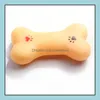 Dog Toys Tuggar husdjurf￶rs￶rjning Toy Rubber Bone Forme Squeak Sound Interactive Tugg f￶r liten valp droppleverans hem tr￤dg￥rd su homefavor dhcru