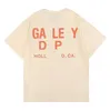 T-Shirts für Herren Designer Galleryes Depts Shirt Alphabet Print Trendy Trend Basic Casual Fashion Loose Short T-Shirt Half Sleeve Tees5YYX