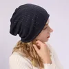 Basker vinter beanie kvinnor varm mjuk ￶ronfluka casual akryl slouchy hattar virkning ski cap kvinnlig utomhus baggy skallies