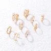 Elegante parelstenen joint ring sets Charms Hand Goud kleurlegering Metaal voor vrouwen feestjuwelen 9 stks/sets