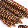 Drinking Straws 9X2.75Inch Plastic Brown Leopard Sts Fashion Printing Straight St Reusable Restaurant And Bar Supplies Paf14357 Drop Otmd0