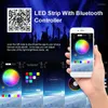 Strings 2-30M LED Lights Dekoracja USB Bluetooth Inteligentny ciąg sterujący na ślub ślubny 2023 Światło