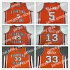 Baskettröjor #5 Deron Williams #13 Kendall Gill #25 Nick Anderson #33 Kenny Battle Illinois Fighting Illini College Retro Basketball tröja