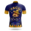 Jersey da equipe do Taco Bicycle Cycling Pro Set 2024 Summer Summer Roupas de bicicleta rápida seca Maillot Ropa ciclismo