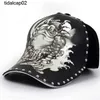 Chapeau homme tatouage illustration casquette de baseball Golden Toad noir et blanc hip hop street fashion personnalité nouveaux chapeaux de style