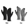 Mitaines Gants en tricot doublés à la mode Warm Minimalist Comfort Winter Womens Touchscreen