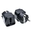 Reseadapter Universal Useuauuk Socket till Tyskland Frankrike Power Plug Splitter Charger