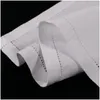 Decorazioni natalizie M003 12 pezzi Fazzo maschile bianco Grande 16x16 Dnwork Handwork Linen Hanky Wedding Hankie 201009 DR4085002