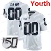 American College Football Wear Nik1 Cousu personnalisé 33 Jack Ham 34 Franco Harris 38 Lamont Wade 4 Journey Brown Penn State Nittany Lions College Youth Jersey