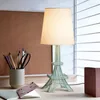 Tafellampen Franse Eiffeltorenlamp postmoderne LED -bureauverlichting voor woonkamer dineren ijzeren verlichting bed nacht E27