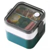 Servis upps￤ttningar Lunch Box Grade Container Eco-v￤nlig mikrov￥gsuppv￤rmning Robust Separate Type Storage