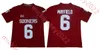 Nik Bonitto Oklahoma Sooners Camiseta de fútbol 24 Brian Asamoah II 8 Perrion Winfrey 95 Isaiah Thomas 54 Marquis Hayes Camisetas personalizadas para hombres jóvenes cosidas de Oklahoma