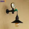 Lampada da parete Loft Decor Ferro Sconce LED Edison Industriale Tubo dell'acqua Vintage Interruttore della luce Illuminazione domestica Lamparas Apparecchio