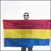 Banner-Flaggen, Gay-Flagge, 90 x 150 cm, Regenbogen-Dinge, Stolz, Bisexuell, Lesbisch, Pansexuell, Lgbt, Drop-Lieferung, Hausgarten, Festliche Party, Heimfavor Dhben