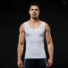 Shapers do corpo masculino 2022 Chegada Men modelador Slimming Vester Weight Peso Sport Sport Tshirt Tank Top Slim Girdle Slim