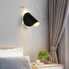 Lampa ścienna nowoczesne elementy dekoracyjne do domowego połysku LED Merdiven Dorm Decor Decor Lekkie zewnętrzne zewnętrzne zewnętrzne