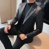 Männer Jacken 2022 Marke Kleidung Männer Frühling Hohe Qualität Casual Leder Jacke/Männlichen Slim Fit Mode Mantel Plus größe S-3XL