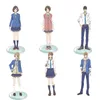 Keychains Anime Stand Konbini Kareshi Mashiki Miharu Nakajima Mikado Acrylic Figure Display Desktop Decoration 15cm