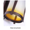Wall Lamp Retro American Glass Outdoor Rainproof Light Garden Yard Corridor Proch Villa Balcony