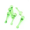 Chandelier Crystal 16x60mm/20x80mm Lt.green Raindrop Pendants Prism Stained Glass Chandeliers Part Home Decoration