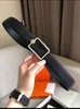 Classic belts for mens and women designers top leather classic brush gold silver buckle black gray men belt width 38 mm