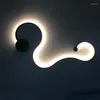 Wall Lamp Snakelike Shape Led Lights Lighting For Living Room Bedroom Bedside Light Home Decor Luminaria De Parede