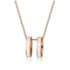 Designer vier Blattklee Anh￤nger Halskette Schmuck Gold und silberne Perlmuttgr￼n-Blumen-Halskette