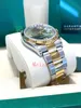 Um original 1 a 1 relógio de pulso de luxo 36mm aço inoxidável amarelo ouro azeitona 2023 relógio masculino automático 3