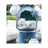 Hundeträger Hohe Qualität Astronaut Haustier Katze Welpe Reisetasche Space Caps Outdoor Transparent Tragbarer Rucksack Atmungsaktiv D Drop Deli Dhu1T