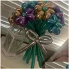 Décoration de fête 260 bande métallique chromée ballon magique anniversaire mariage style mticariant en gros livraison directe maison jardin Festi Dhkxi