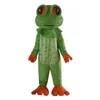 Factory sale Big Eyes Frog Mascot Costumes Fancy Party Dress Cartoon Character Outfit Suit Adults Size Carnival Easter Advertising Theme Clothing