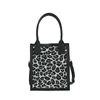 Leopard Printed Messenger Bags Fashion Thousand-bird Lattice Small Square Bag