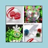 Party Decoration PCS Clear Fillable Ornament Ball Diy Plastic For Decor 120mm Home Christmas Drop Delivery Garden Festive Supplies E OTQHM