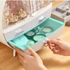 Storage Boxes Makeup Box Fashion Drawer Bathroom Brush Lipstick Holder Acrylic Jewelry Cosmetic Skin Care Product