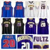 Ed NCAA Washington Huskies basketbalshirts College #20 Fultz Jersey Paars Zwart Wit Dematha High School Markelle Blauw 20fultz