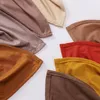 Vêtements ethniques Prêt à porter Premium Instant Cotton Jersey Hijab Scarf Hijabs Scarves With Hoop Pinless HeadScarves 29 Couleurs